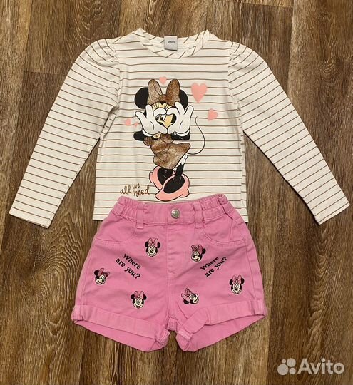 Пакет вещей на девочку 98 104