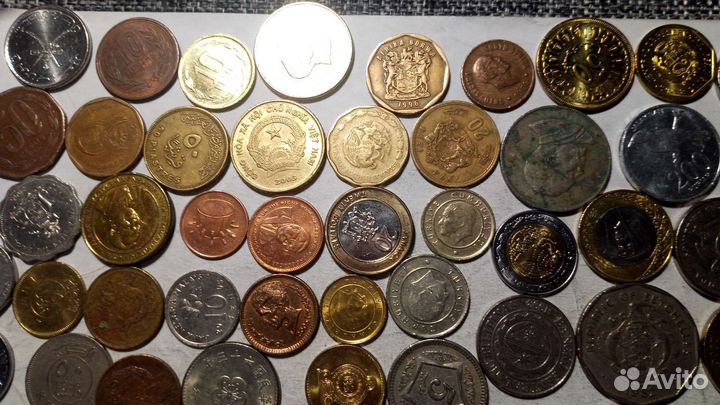 Иностранные монеты экзотика