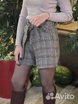 Твидовые шорты