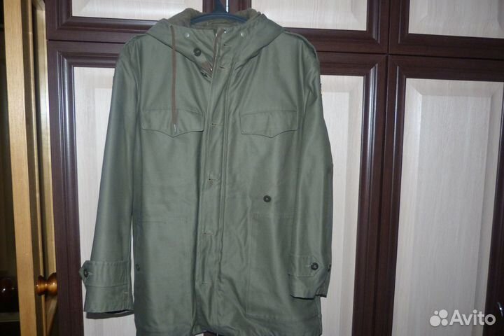 Куртка парка бундесвера олива с подстежкой. Новая