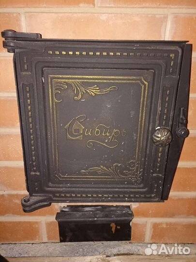 Чугунная печь для бани