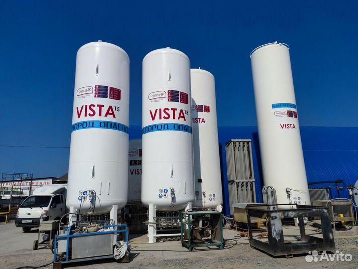 Газификатор Vista Гхк-15 под кислород, азот, аргон