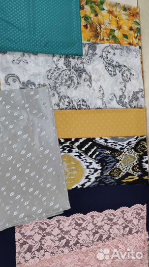 Ткани, много