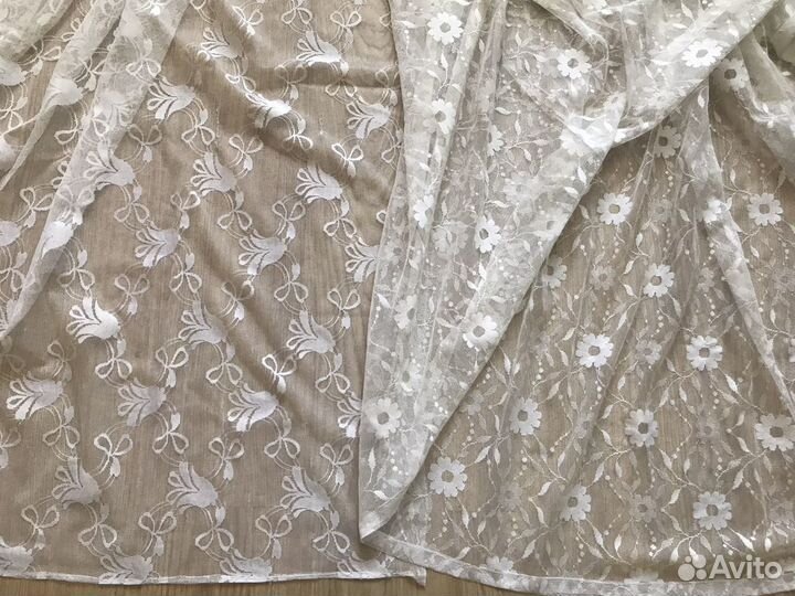 Тюль, салфетки