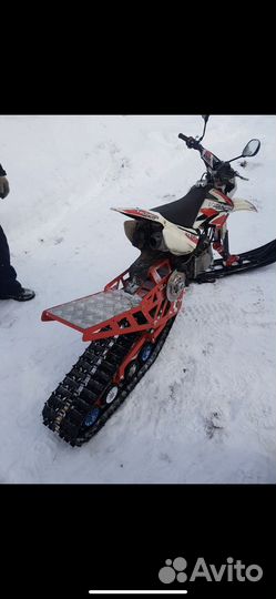 Гусеница и лыжня для питбайка