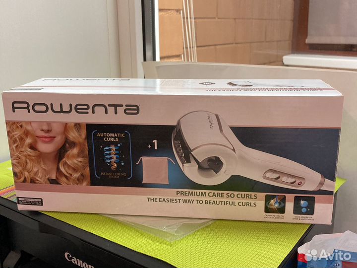 Автокёрлер для волос rowenta