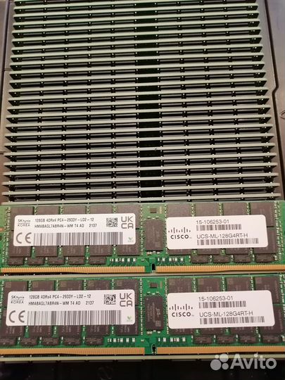 Оперативная память 128GB DDR4 2933 lrdimm
