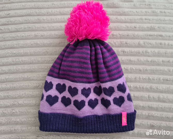 Шапка Lassie и весенние варежки Bogi на 2-3 года