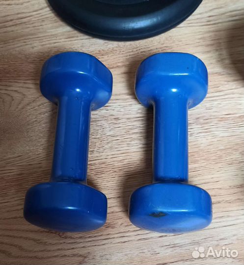 Гантели и гиря