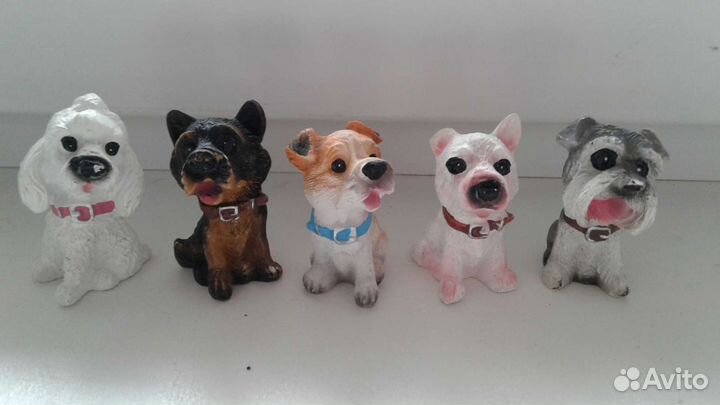 Игрушки из Макдональдс, топперы, фигурки собачек