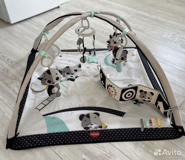 Развивающий игровой коврик tiny love день и ночь
