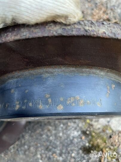 Задние тормозные диски тойота раф 4 поколение lV