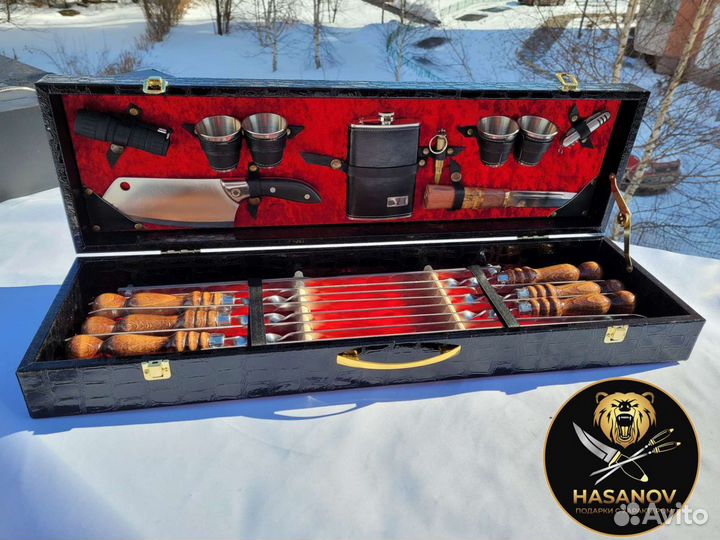 Шашлычный набор подарочный