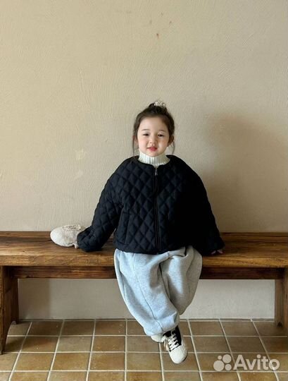 Стеганная куркта уни детская