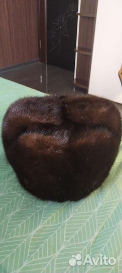 Норковая шапка мужская