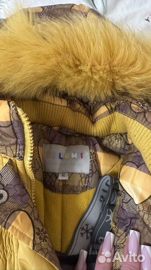 Зимний костюм на девочку 86-92