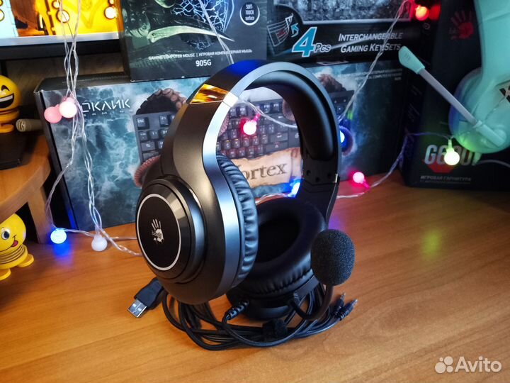 Проводная гарнитура A4Tech Bloody G220