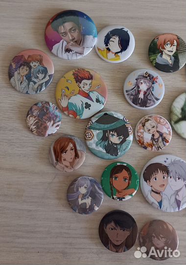 Аниме значки