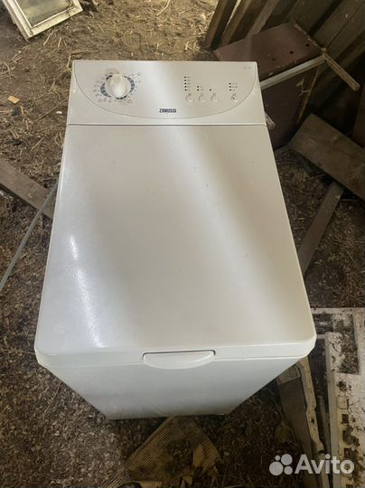 Стиральная машина с вертикальной загрузкой zanussi