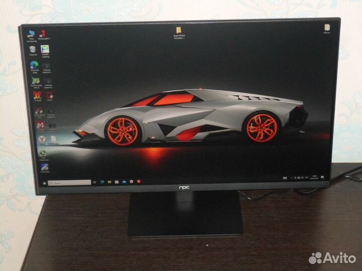 Монитор NPC 24 дюйма 75Hz 1920x1080 IPS новый
