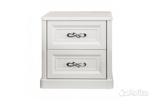 Тумба мишель белый матовый