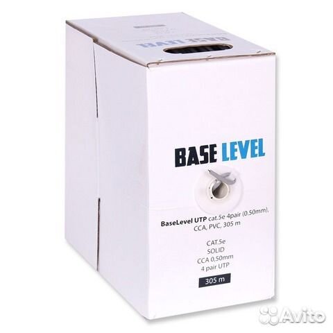Кабель витая пара UTP 2 и 4 пары