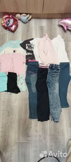Детские вещи пакетом на девочку 98 104