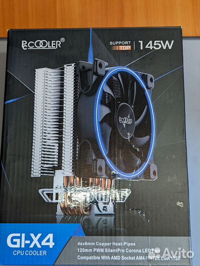 Кулер для процессора pccooler GI-X4