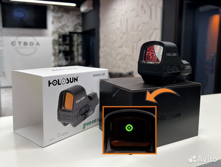 Коллиматор Holosun Open elite HE510C-GR
