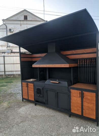 Мангал, мангальная зона, барбекю, казан, гриль