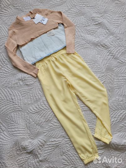 Летние вещи для девочки 134-140