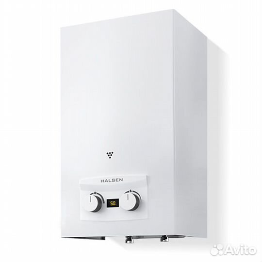 Газовая колонка halsen WM 12 белый цвет