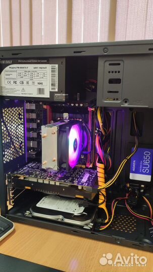 8-ми ядерный, 16-ти поточный компьютер в сборе