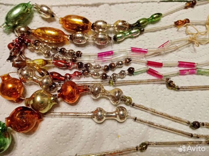 Елочные игрушки СССР