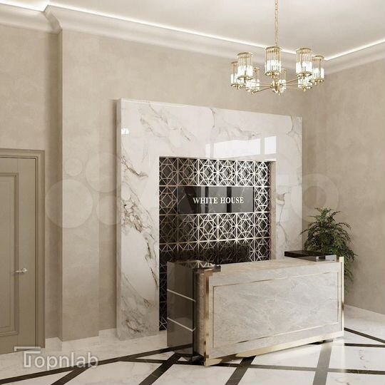 2-к. квартира, 74,2 м², 3/9 эт.