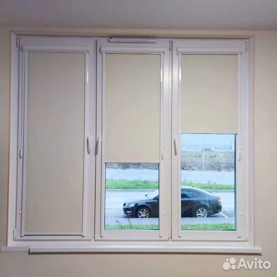 Рулонные шторы Зебра (день-ночь )