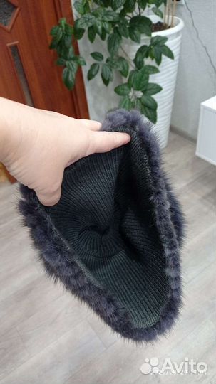 Шапка норковая