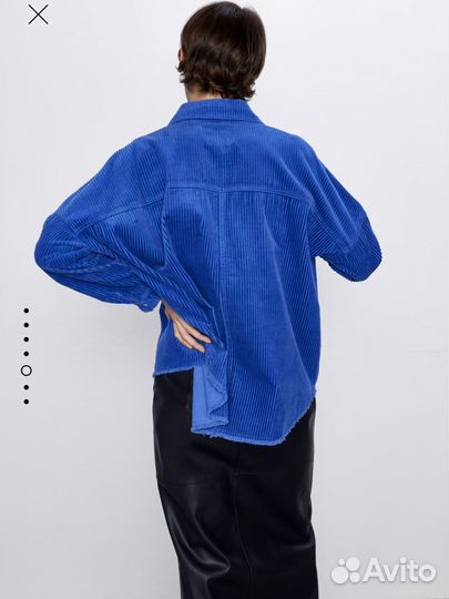 Вельветовая куртка zara