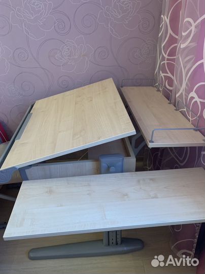 Растущая парта и растущий стул Дэми