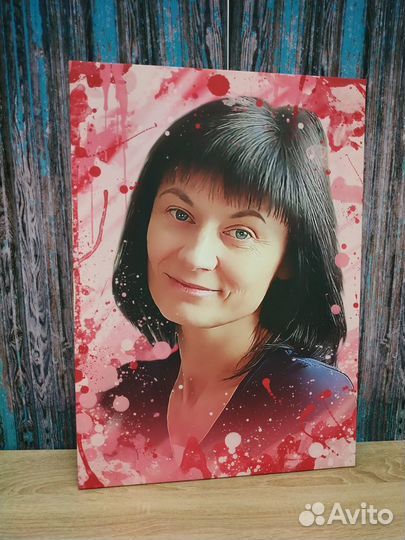 Печать на холсте