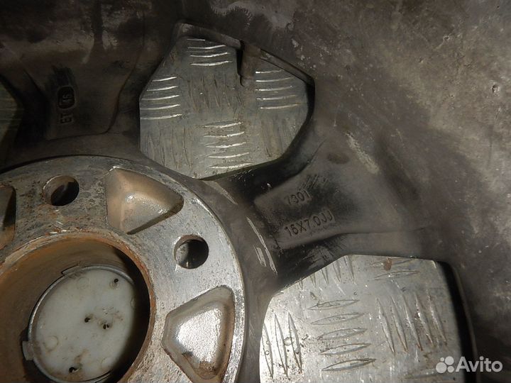 Диск колесный литой R16 5*112 j7,0 ET45 DIA66,6 (Р
