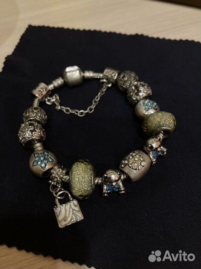 Pandora браслет с шармами