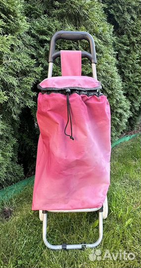 Сумка тележка на колёсах хозяйственная