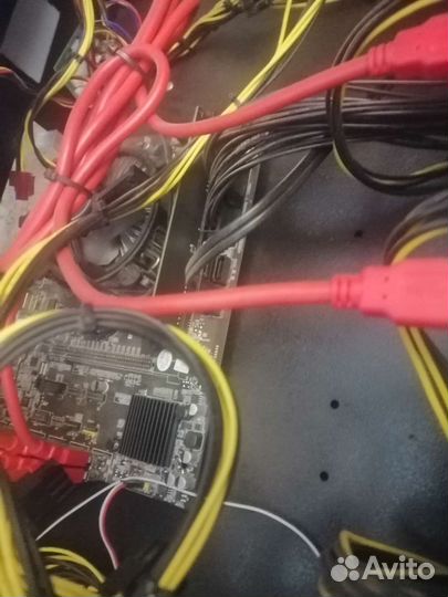 Корпус для майнинг фермы 12 карт с начинкой