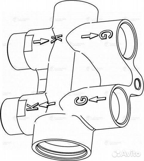 Термостат Touareg Audi Q7 масло АКПП LT 1860