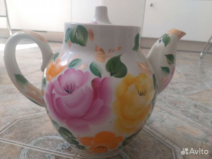Чайник заварочный фарфоровый СССР