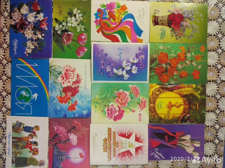 Открытки В ассортименте