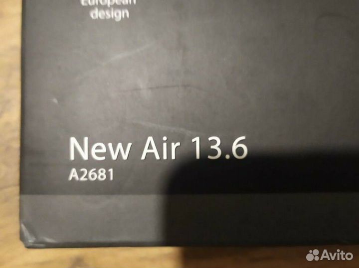 Чехол накладка на New Air 13.6 прозрачный