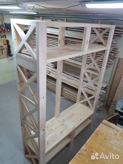 Стеллаж Прованс, книжная полка, обувница, консоль