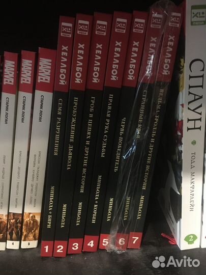 Комиксы Хеллбой 1-3, 6 тома